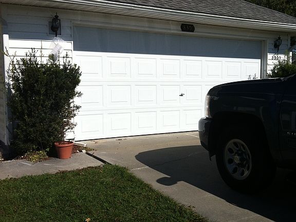 two car attached garage