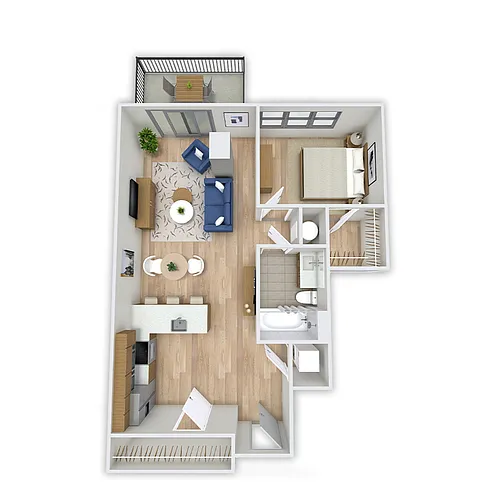 Floor plan Tarryall Platinum