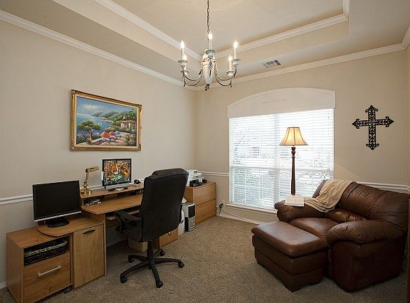 Formal Dinning currantly used as office.