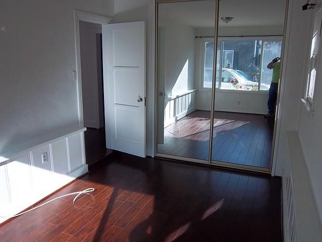 Front bedroom with closet