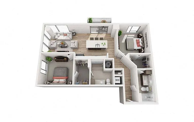 Floor plan B2