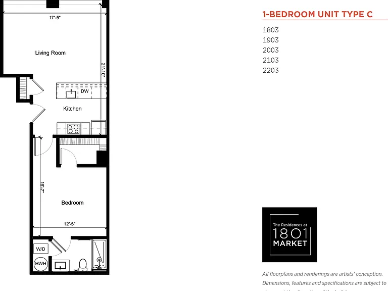 Residences at 1801 Market Street — Photo 33