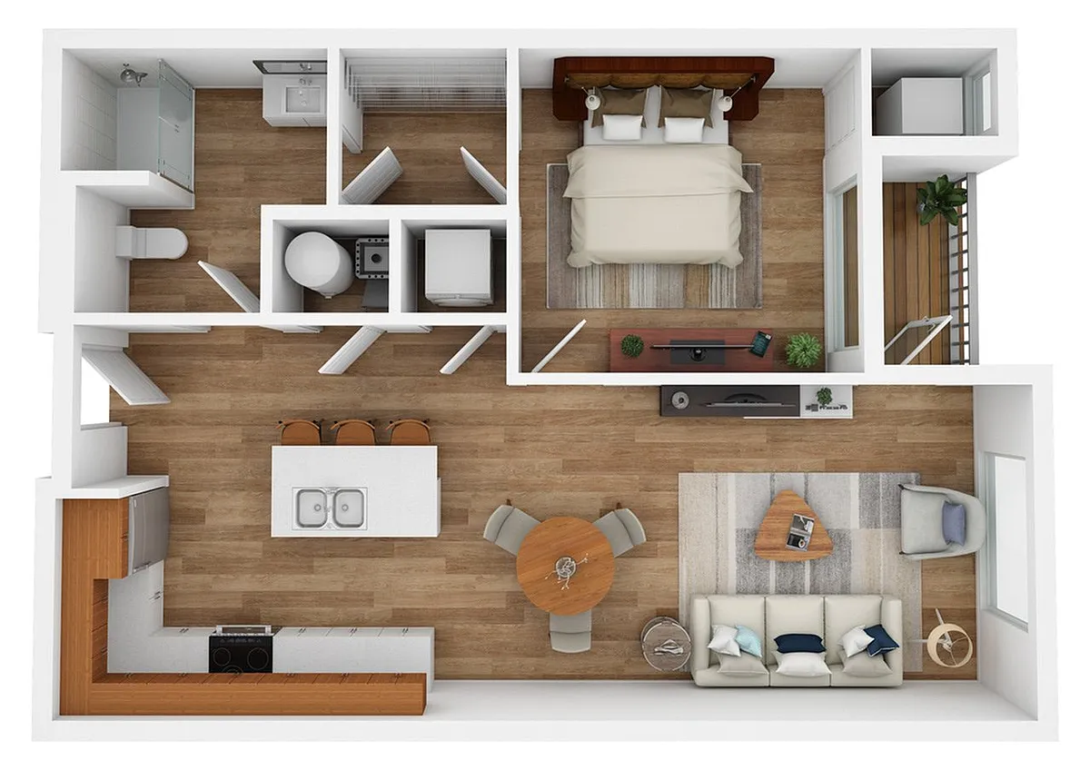 Floor plan Mt. Yale