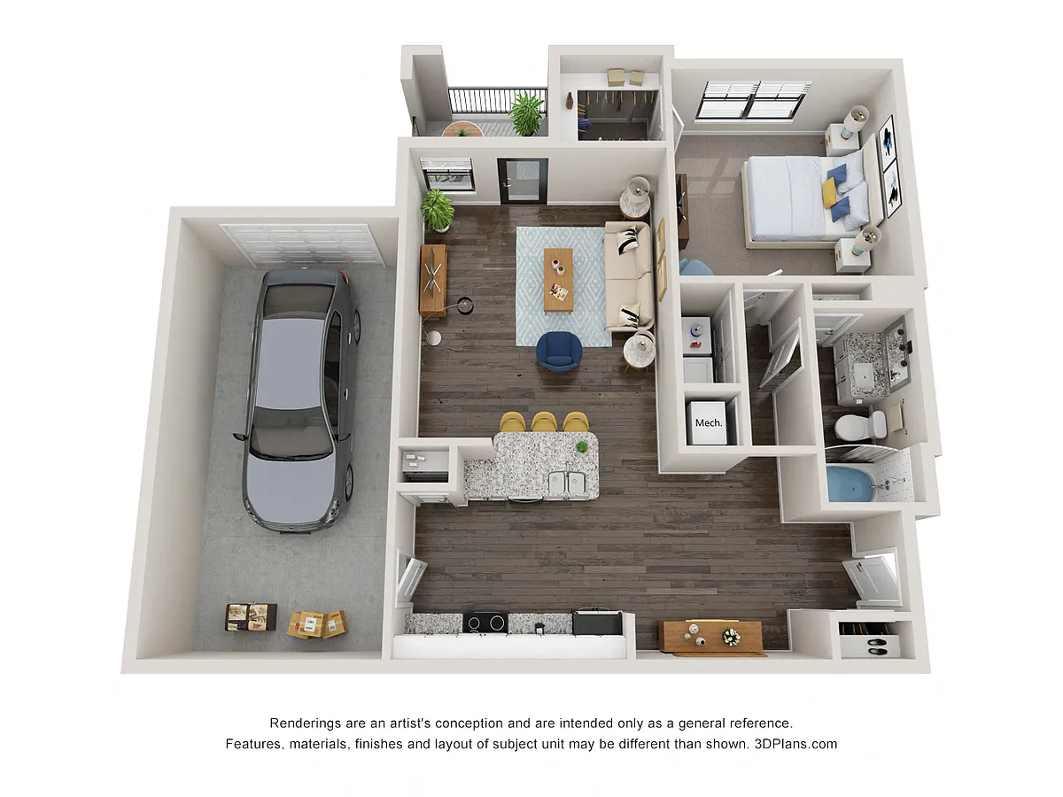 Floor plan A1G