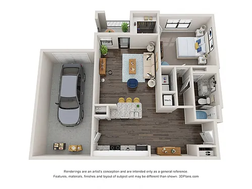Floor plan A1G