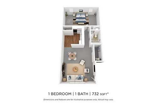 Floor plan A1R - Renovated