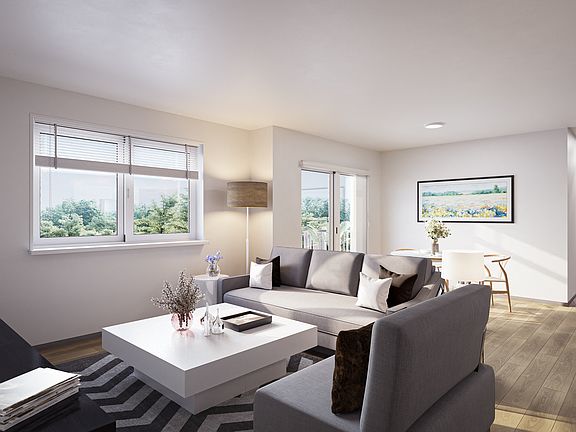 Rendering of a Living room