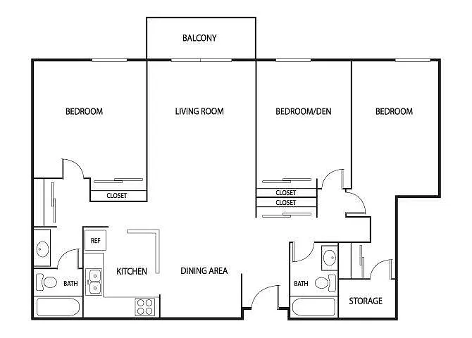 Floor plan Willow