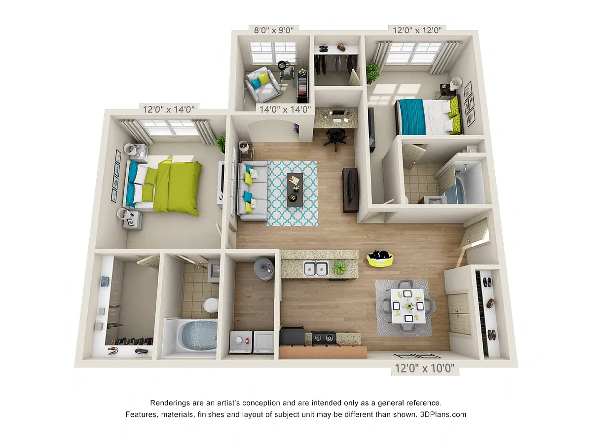 Floor plan The Topsail