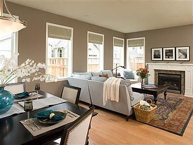 Open Family Room & Dining Room. *Photo May Contain Optional Items*