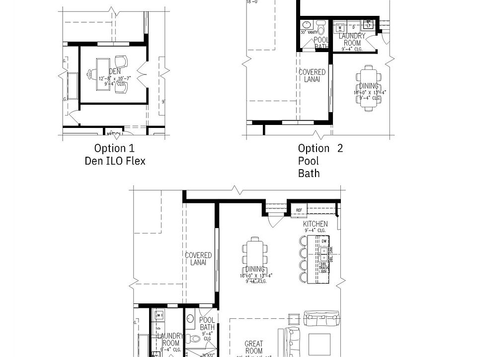 Matera III Floorplan Options