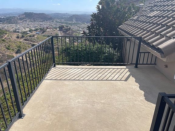 Private balcony