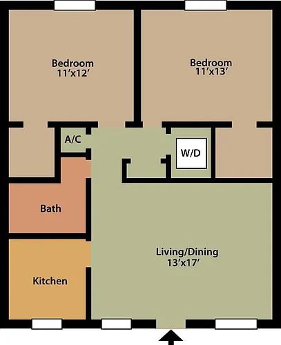 Floor plan Model B