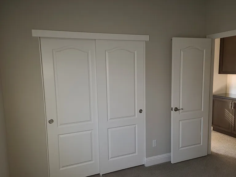 Another inside view of the bedroom.
