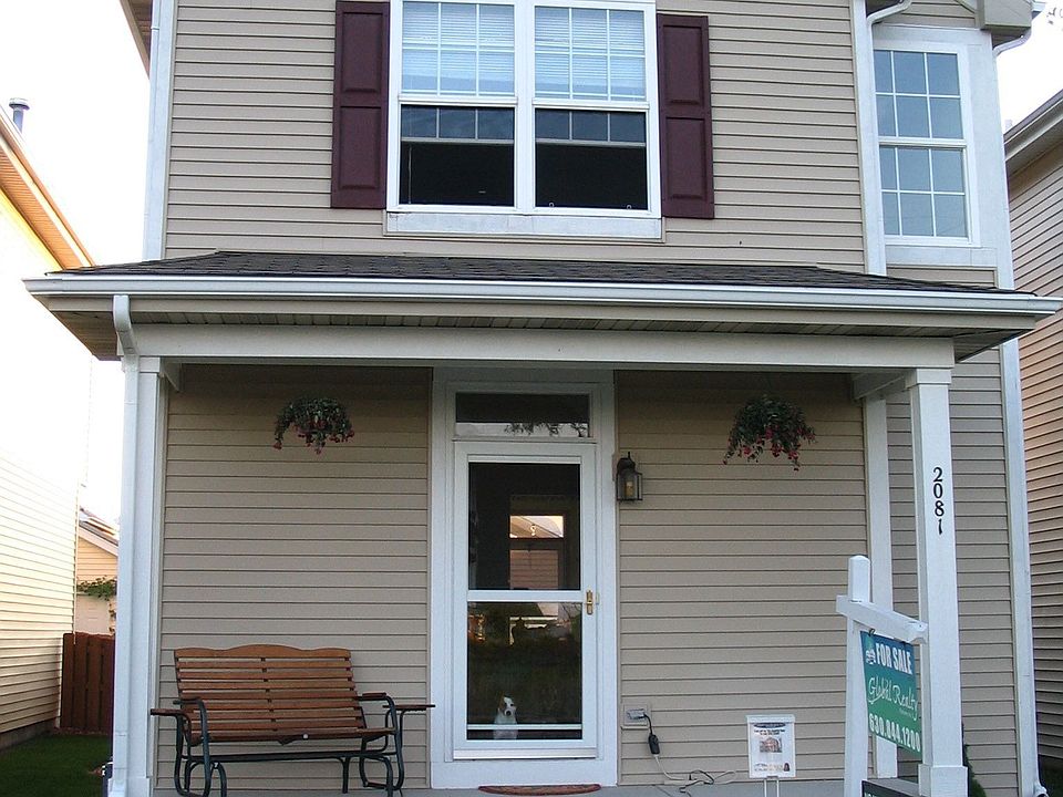 front view from street