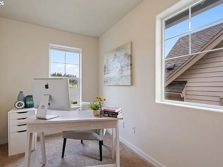 Home office (or an open air 4th bedroom if needed)