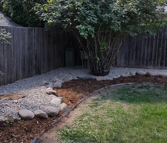 Back yard.