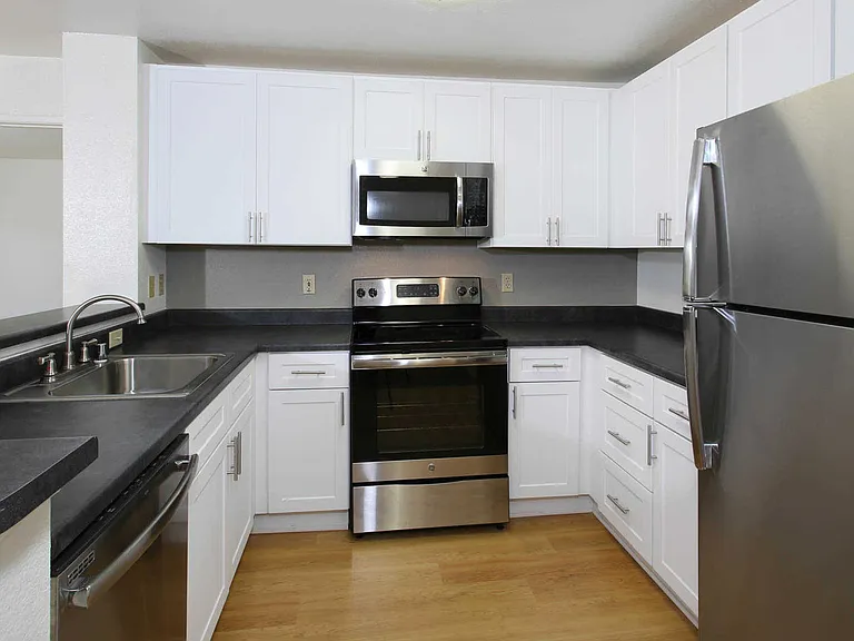 Kitchen with Stainless Steel Appliances