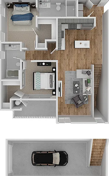 HUB APARTMENTS — Photo 33