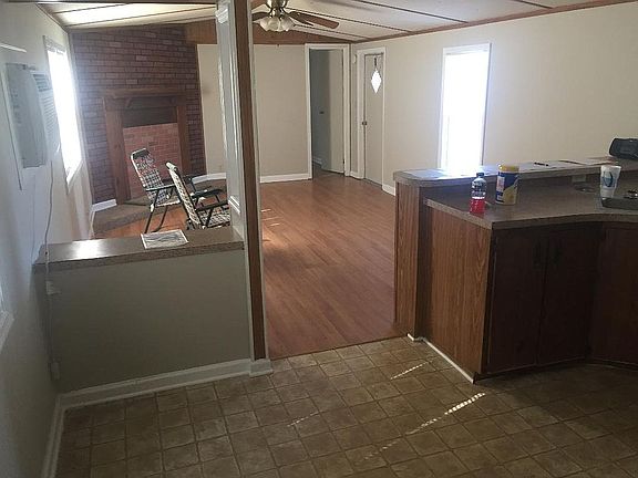 Kitchen toward living room 