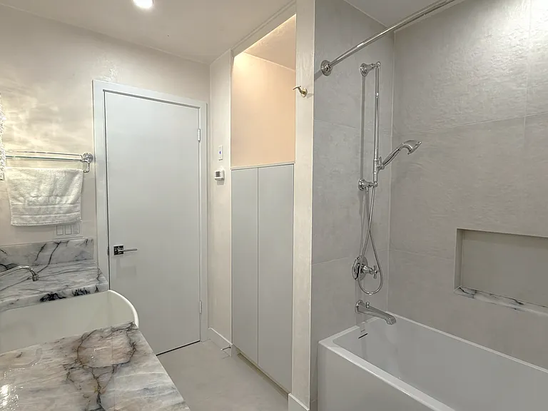Bathroom Shower and storage