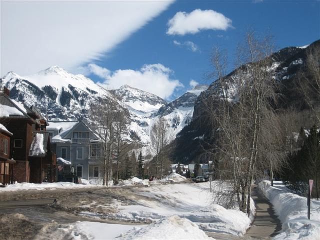 view to the east
