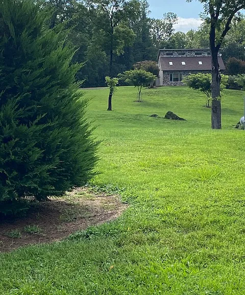 View of the Guest House from the Main House.