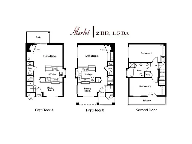 Floor plan Merlot