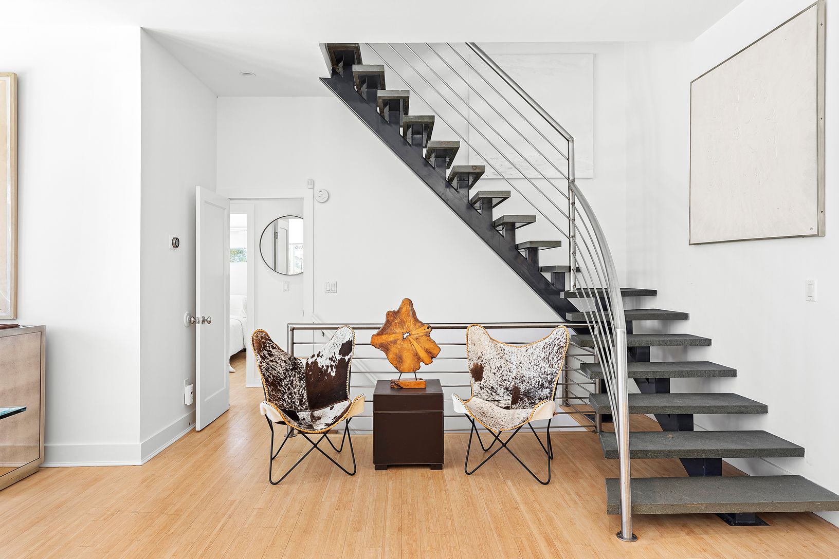  Custom Floating Staircase