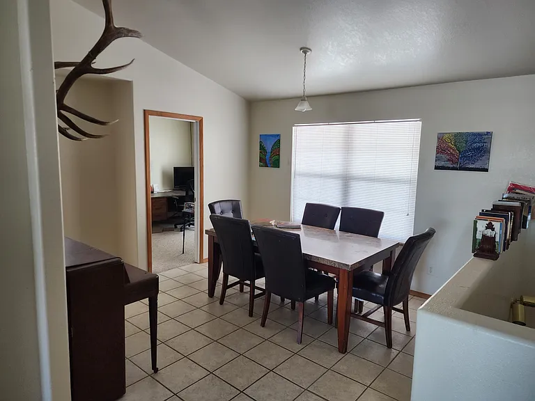 Dining room area