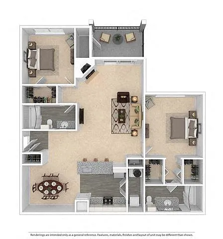 Floor plan B2DR Pioneer