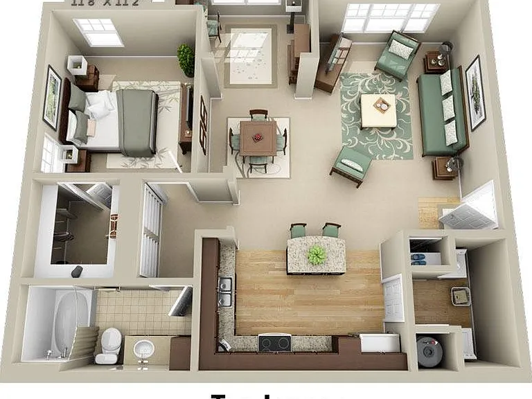 1 Bedroom | 1 Bath | 940 SF 1 Bedroom | 1 Bath | 940 SF