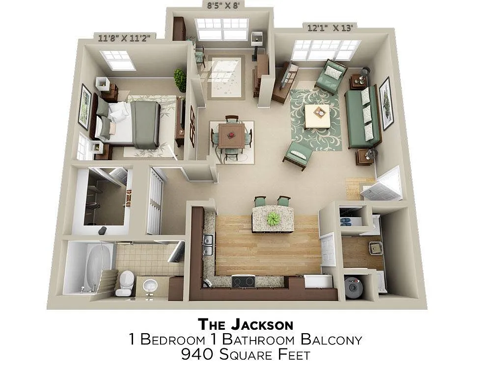 Floor plan Jackson
