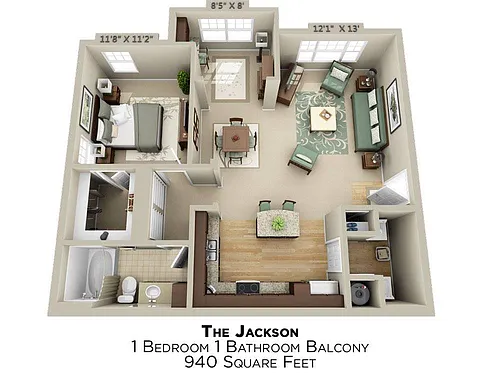 Floor plan Jackson