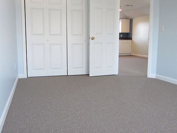 Freshly painted bedroom