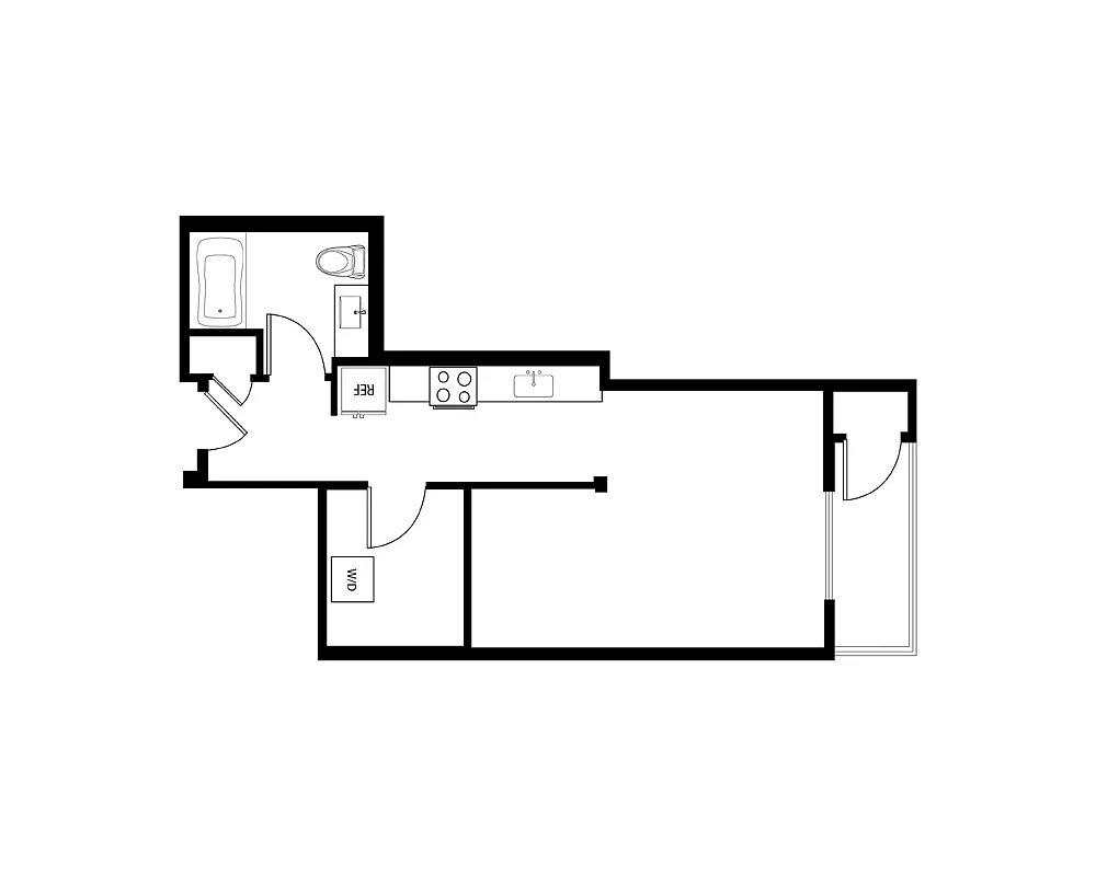 Floor plan E1C