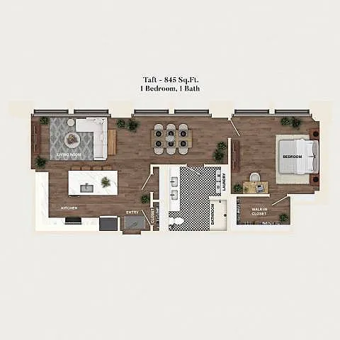 Floor plan A15 - Taft