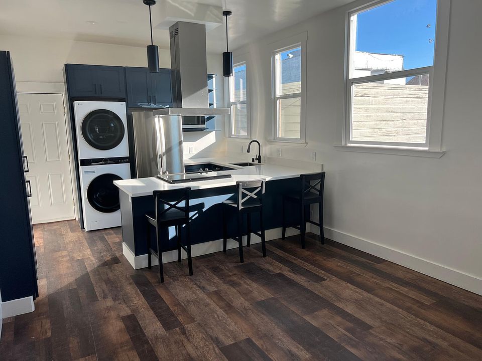 Open Kitchen with room for dining table or media area