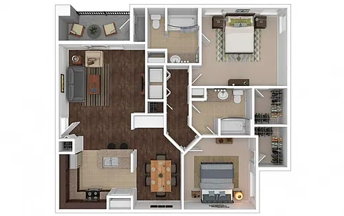 Floor plan Martinique