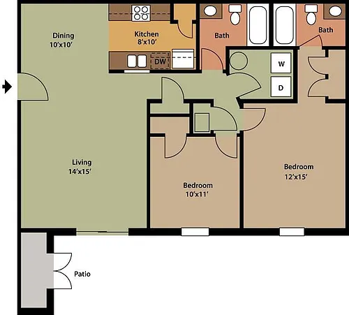 Floor plan Meadows