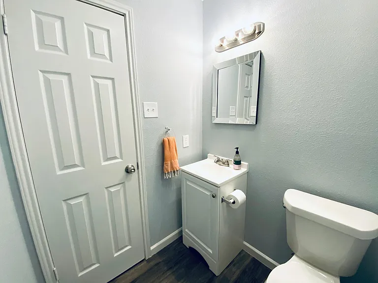 Downstairs toilet room