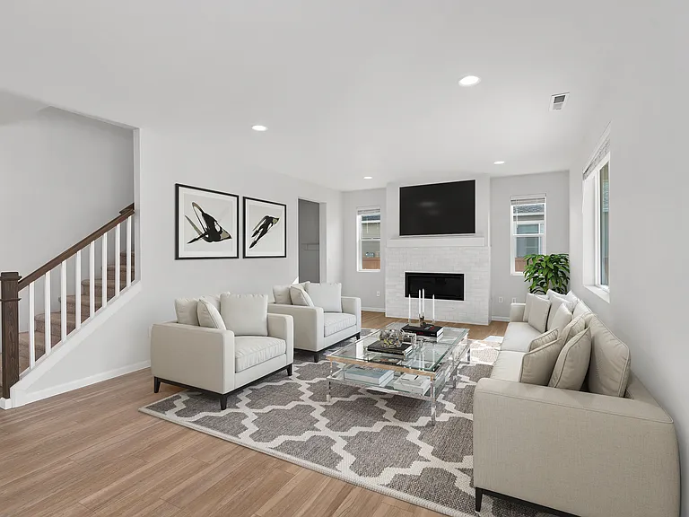 Downstairs Living Area