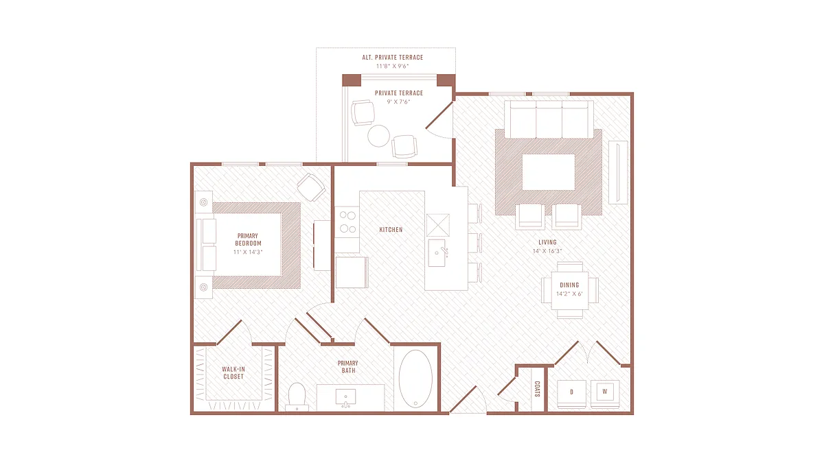 Floor plan A2-Glamour