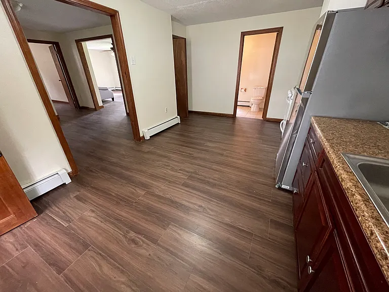 front door view into rest of apartment