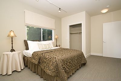 Bedroom with Hugh walk in Closet