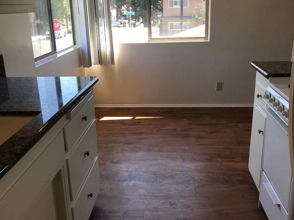 Great quaint views from the wrap-around kitchen windows