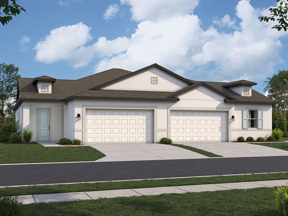 Augusta and Venetian Paired Villa Elevation