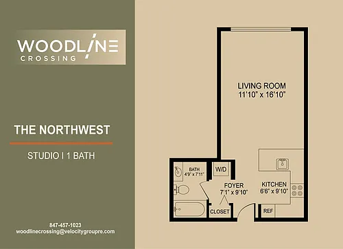 Floor plan The Northwest