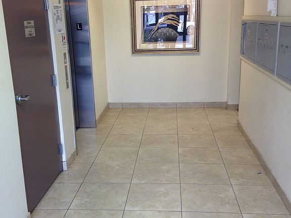 Building entry lobby