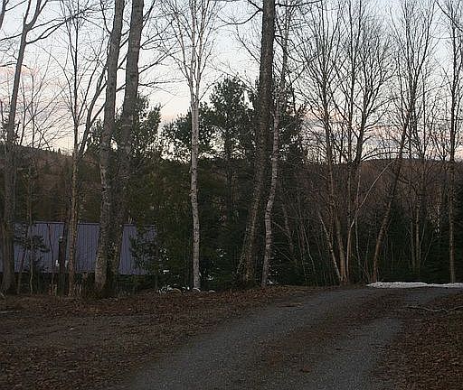 coming down driveway